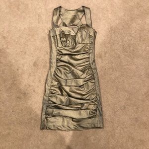 Cache Fitted Cocktail Dress